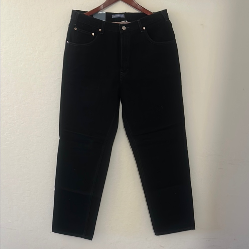 Canyon River Blues Black Straight Jeans